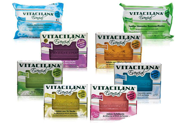 VITACILINA ESENCIAL LIMPIA, EXFOLIA, HIDRATA Y REGENERA LA PIEL1