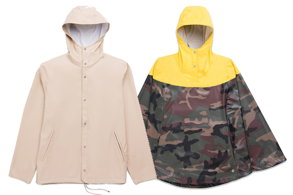 HERSCHEL SUPPLY MUESTRA COLECCIÓN DE PRENDAS IMPERMEABLES6