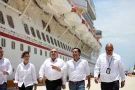 cruceristas, consolidando la posición de Yucatán en el mercado internacional de cruceros.