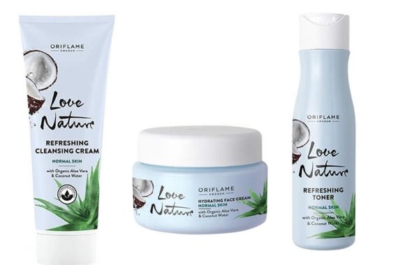Love Nature es una línea de cuidado facial