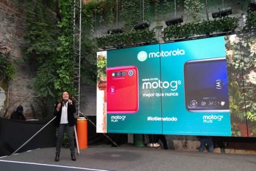 El moto g8 plus es el primer dispositivo en ofrecer sistema de triple cámara.